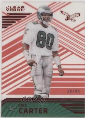 Cris Carter [Eagles Red] #82