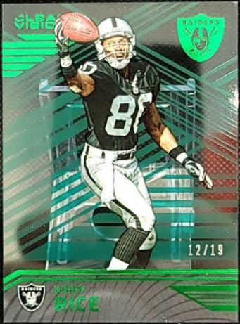 Jerry Rice [Raiders Emerald] #72
