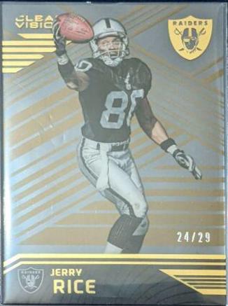 Jerry Rice [Raiders Gold] #72