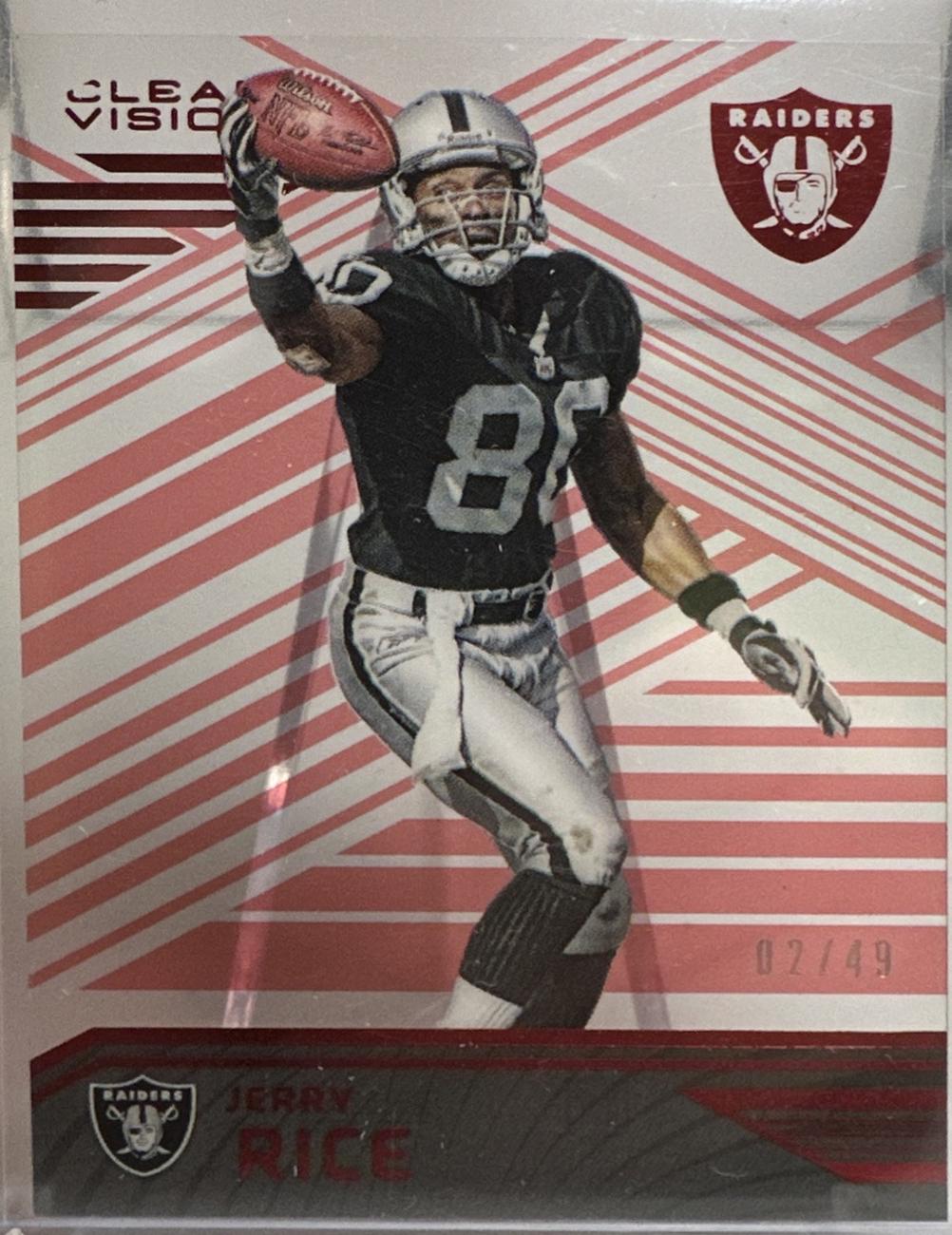 Jerry Rice [Raiders Red] #72