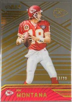 Joe Montana [Chiefs Gold] #96