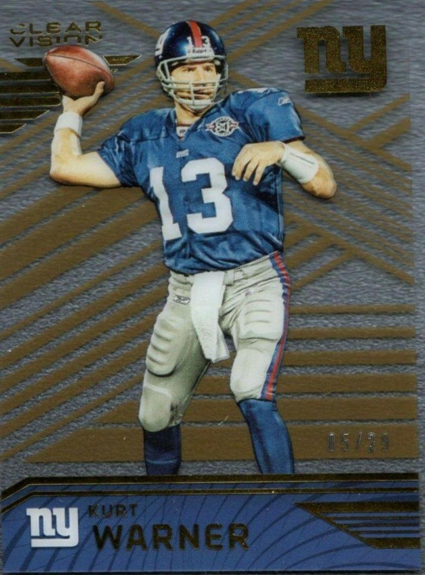 Kurt Warner [Giants Gold] #79