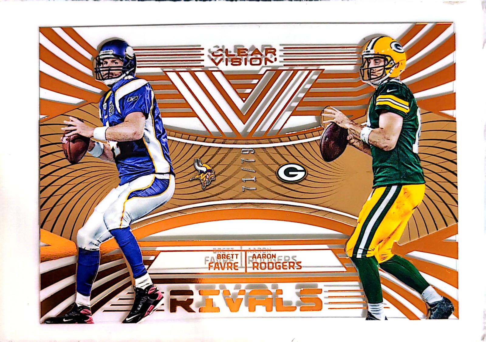 Brett Favre / Aaron Rodgers [Bronze] #8