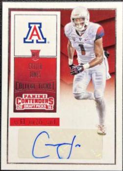 Cayleb Jones [Autograph Championship Ticket] #142