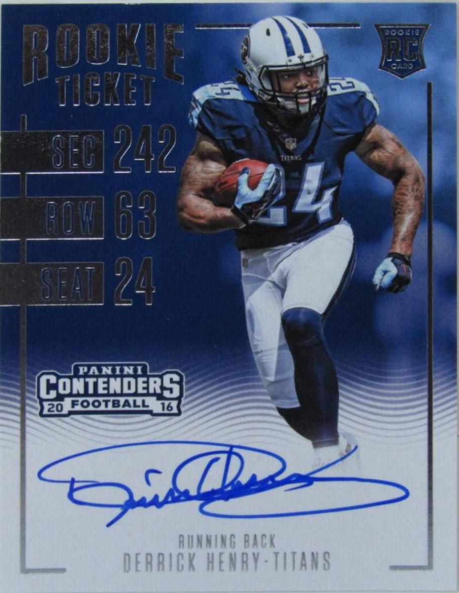 Derrick Henry [Autograph Championship Ticket] #311
