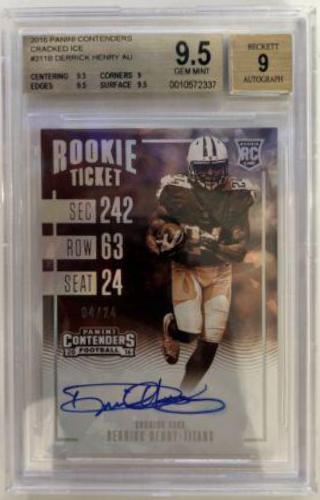 Derrick Henry [Autograph Cracked Ice] #351