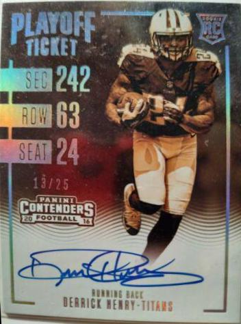 Derrick Henry [Autograph Playoff Ticket] #311