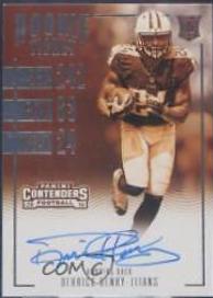 Derrick Henry [Autograph Sepia Championship Ticket] #311