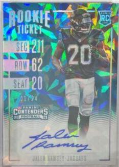 Jalen Ramsey [Autograph Cracked Ice Ticket] #102