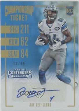 Jay Lee [Autograph Championship Ticket] #124