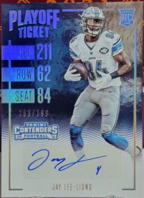 Jay Lee [Autograph Playoff Ticket] #124