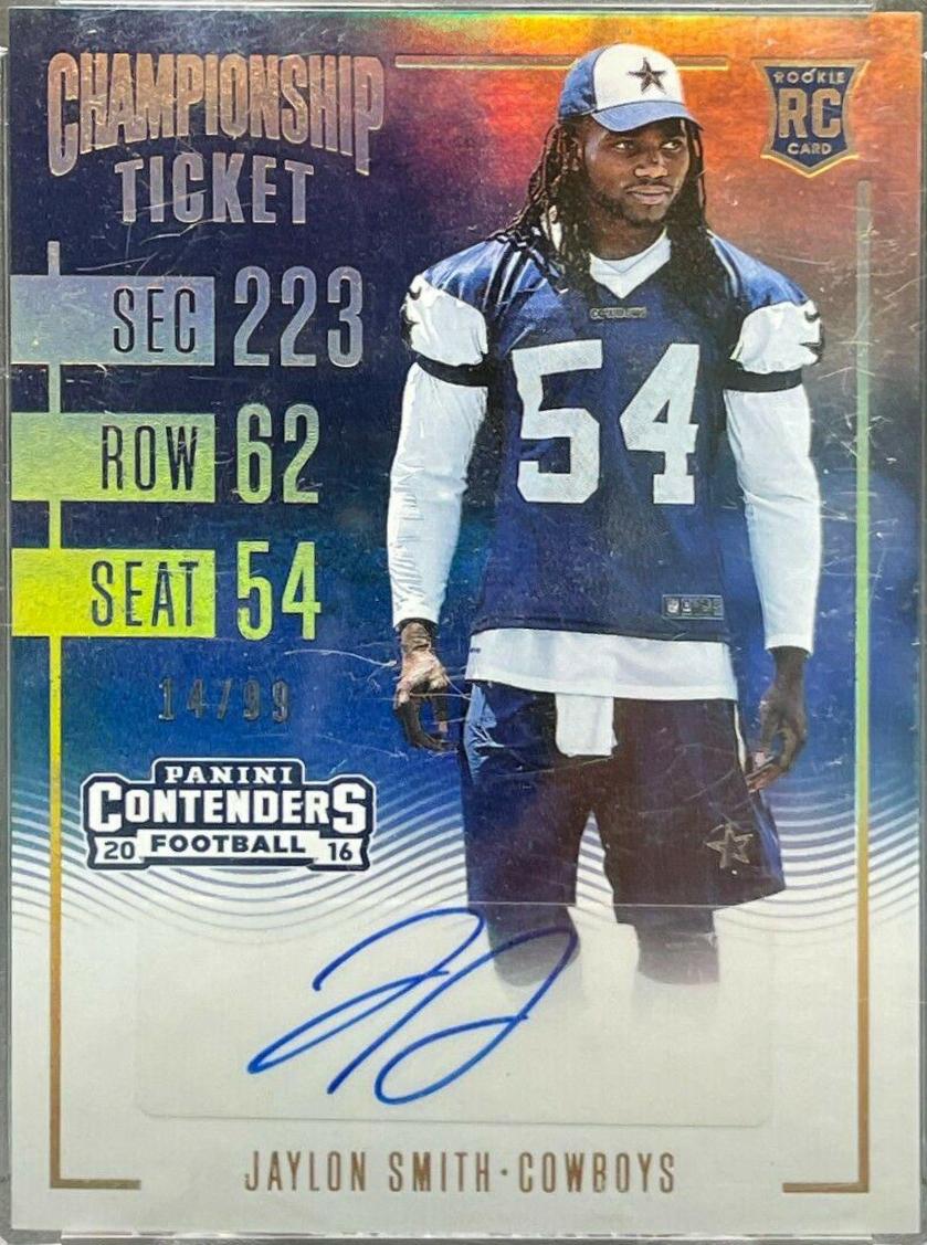 Jaylon Smith [Autograph Championship Ticket] #141