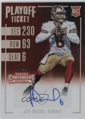 Jeff Driskel [Autograph Playoff Ticket] #110