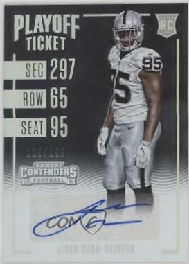 Jihad Ward [Autograph Playoff Ticket] #122