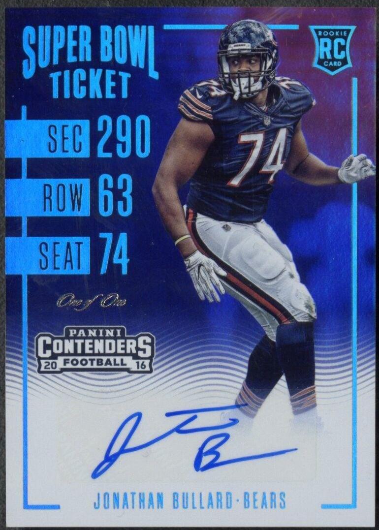 Jonathan Bullard [Autograph Championship Ticket] #123