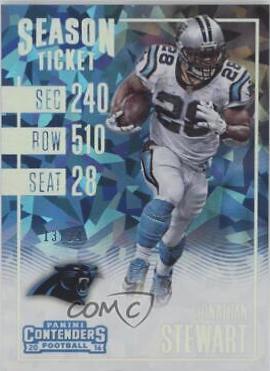 Jonathan Stewart [Cracked Ice Ticket] #43