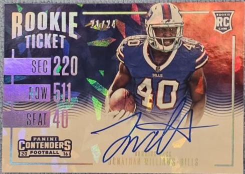 Jonathan Williams [Autograph Cracked Ice] #360