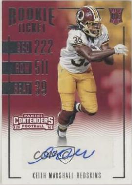 Keith Marshall [Autograph] #112