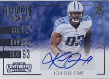 Kevin Dodd [Autograph Championship Ticket] #284