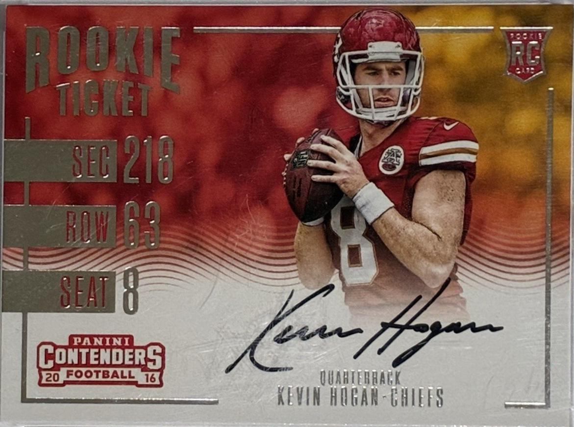 Kevin Hogan [Autograph Championship Ticket] #349