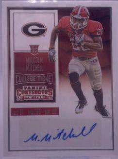 Malcolm Mitchell [Autograph Championship Ticket] #108