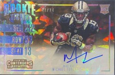Michael Thomas [Autograph Cracked Ice] #370