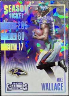 Mike Wallace [Cracked Ice Ticket] #78