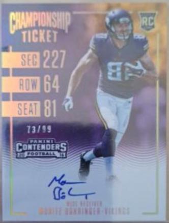 Moritz Bohringer [Autograph Championship Ticket] #339