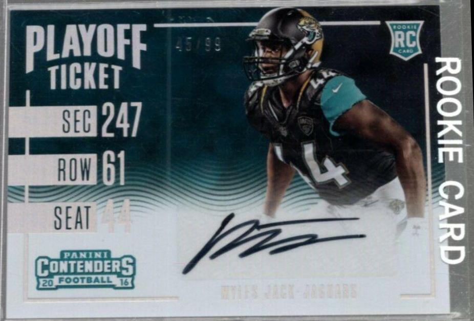 Myles Jack [Autograph Playoff Ticket] #281