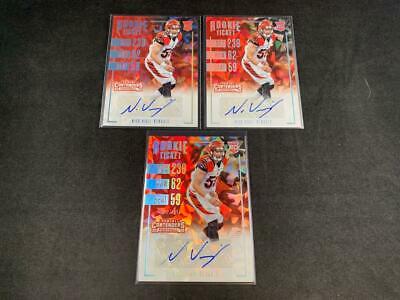 Nick Vigil [Autograph Cracked Ice Ticket] #230
