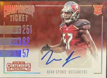 Noah Spence [Autograph Championship Ticket] #285