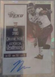 Noah Spence [Autograph Cracked Ice Ticket] #285