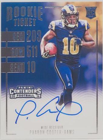 Pharoh Cooper [Autograph Championship Ticket] #336