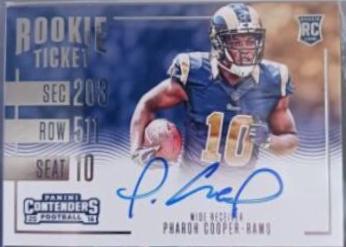 Pharoh Cooper [Autograph Championship Ticket] #376