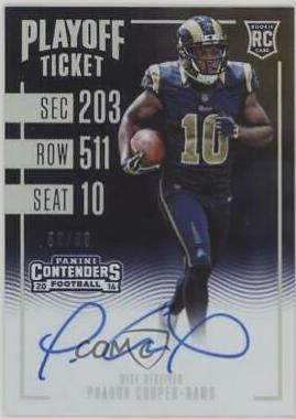 Pharoh Cooper [Autograph Playoff Ticket] #336