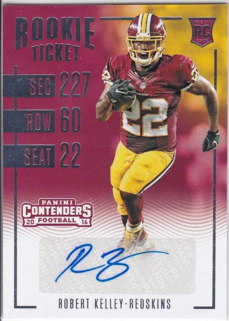 Robert Kelley [Autograph Championship Ticket] #242