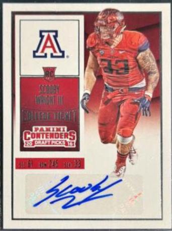 Scooby Wright III [Autograph Championship Ticket] #207