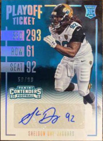 Sheldon Day [Autograph Playoff Ticket] #280