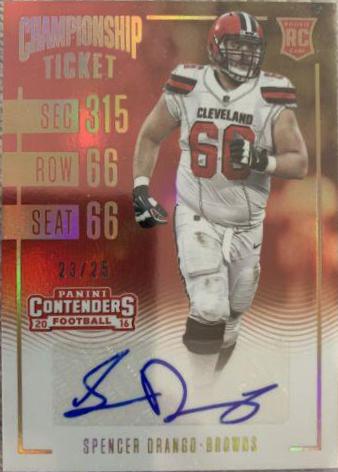 Spencer Drango [Autograph Championship Ticket] #213