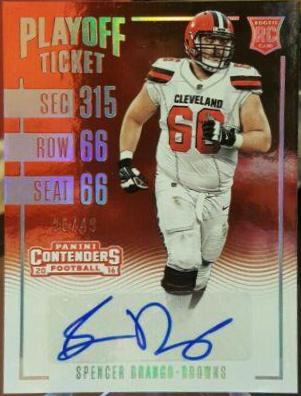 Spencer Drango [Autograph Playoff Ticket] #213