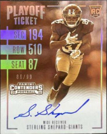 Sterling Shepard [Autograph Sepia] #329