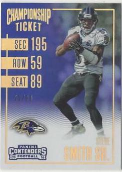 Steve Smith Sr. [Championship Ticket] #79