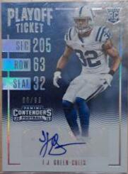 T.J. Green [Autograph Championship Ticket] #201