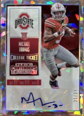Thomas Rawls [Cracked Ice Ticket] #23