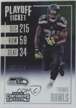 Thomas Rawls [Playoff Ticket] #23