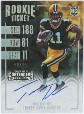 Trevor Davis [Autograph Cracked Ice] #338
