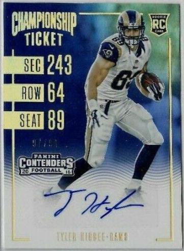 Tyler Higbee [Autograph Championship Ticket] #127