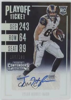 Tyler Higbee [Autograph Playoff Ticket] #127