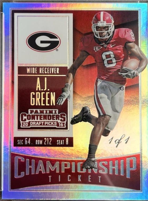 A.J. Green [Bowl Ticket] #1
