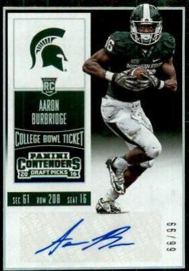 Aaron Burbridge [Bowl Ticket] #347